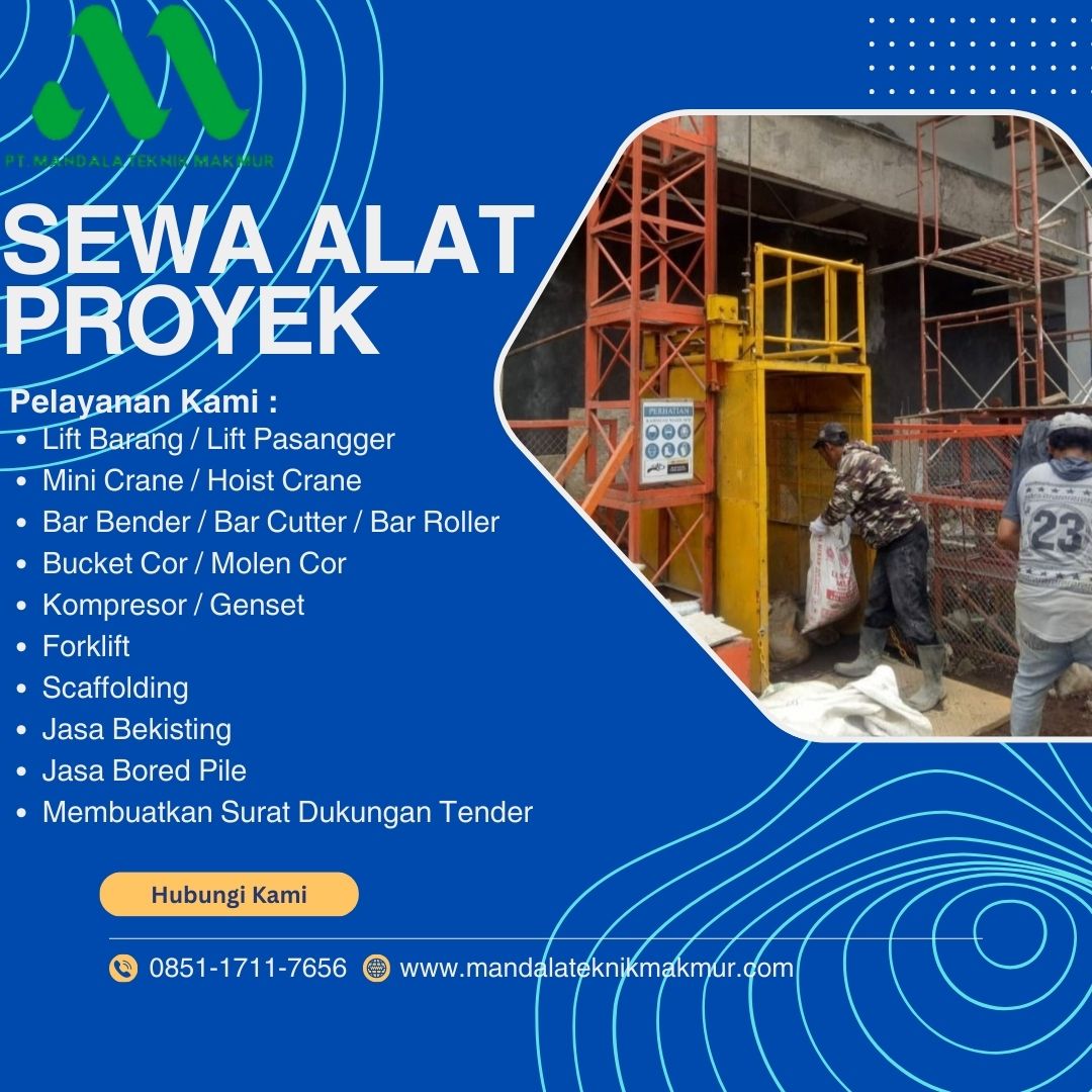 Rental Alat Lift Material Jakarta
