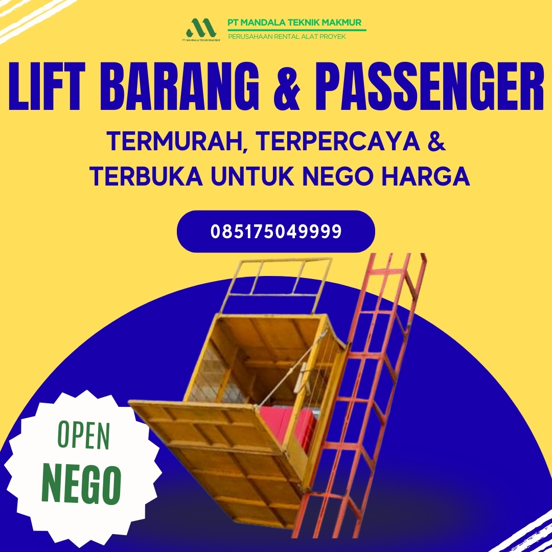 SEWA LIFT BARANG Terdekat Sawahlunto WA: 085175049999