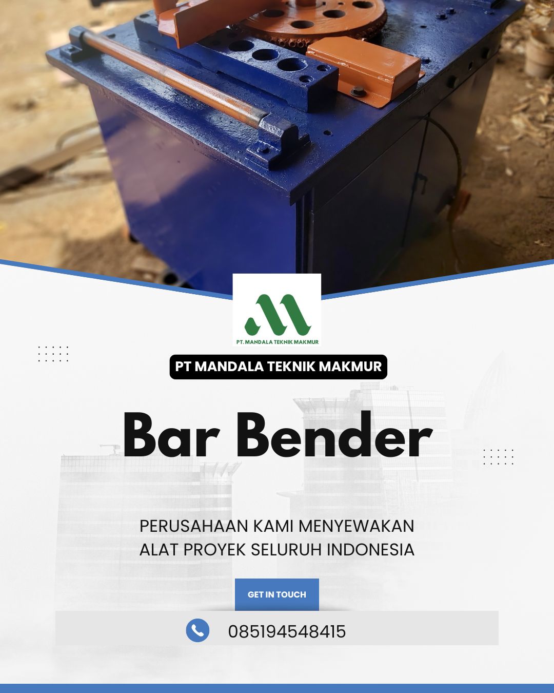 Sewa Alat Bar Bender