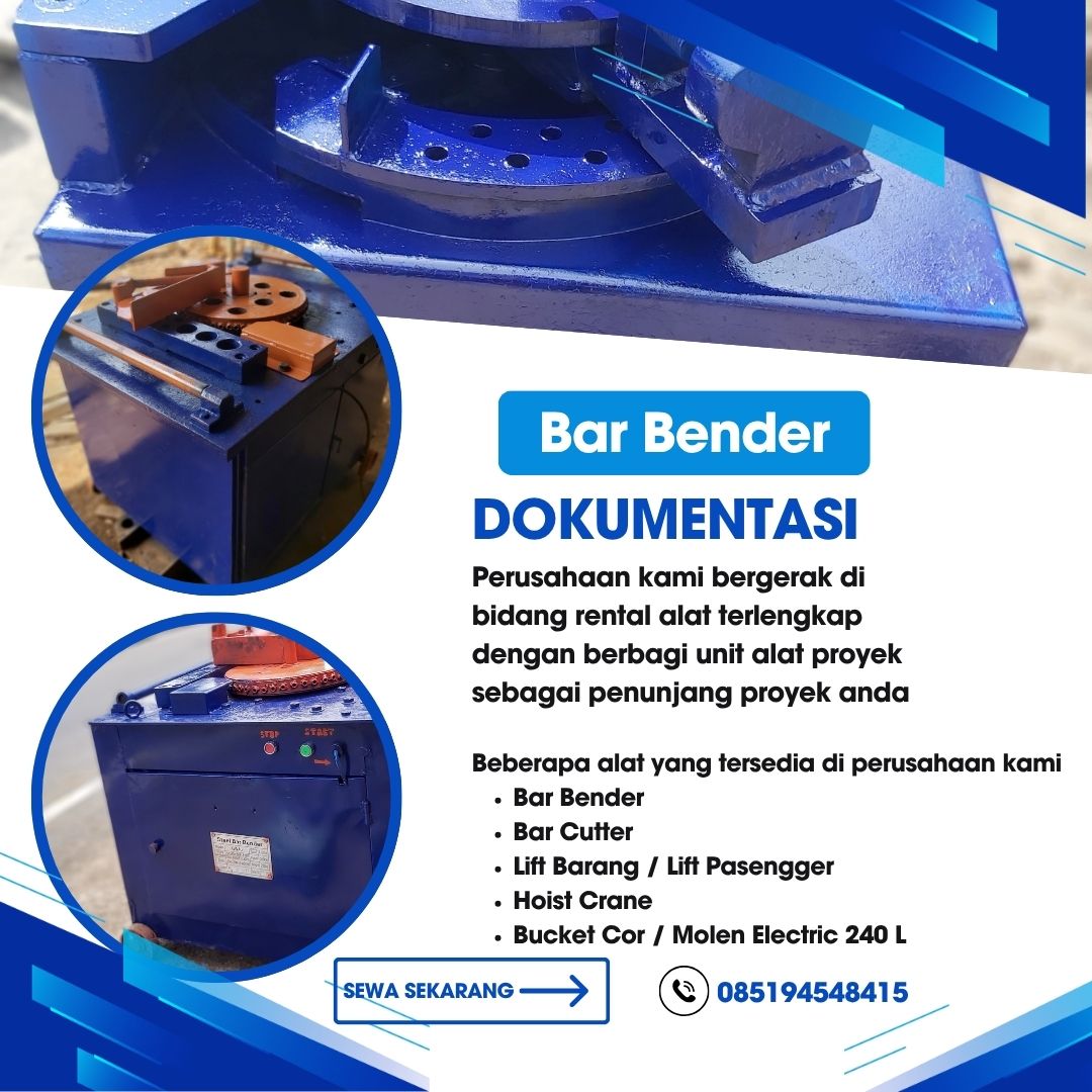 Sewa Bar Bender Tanjung Palas