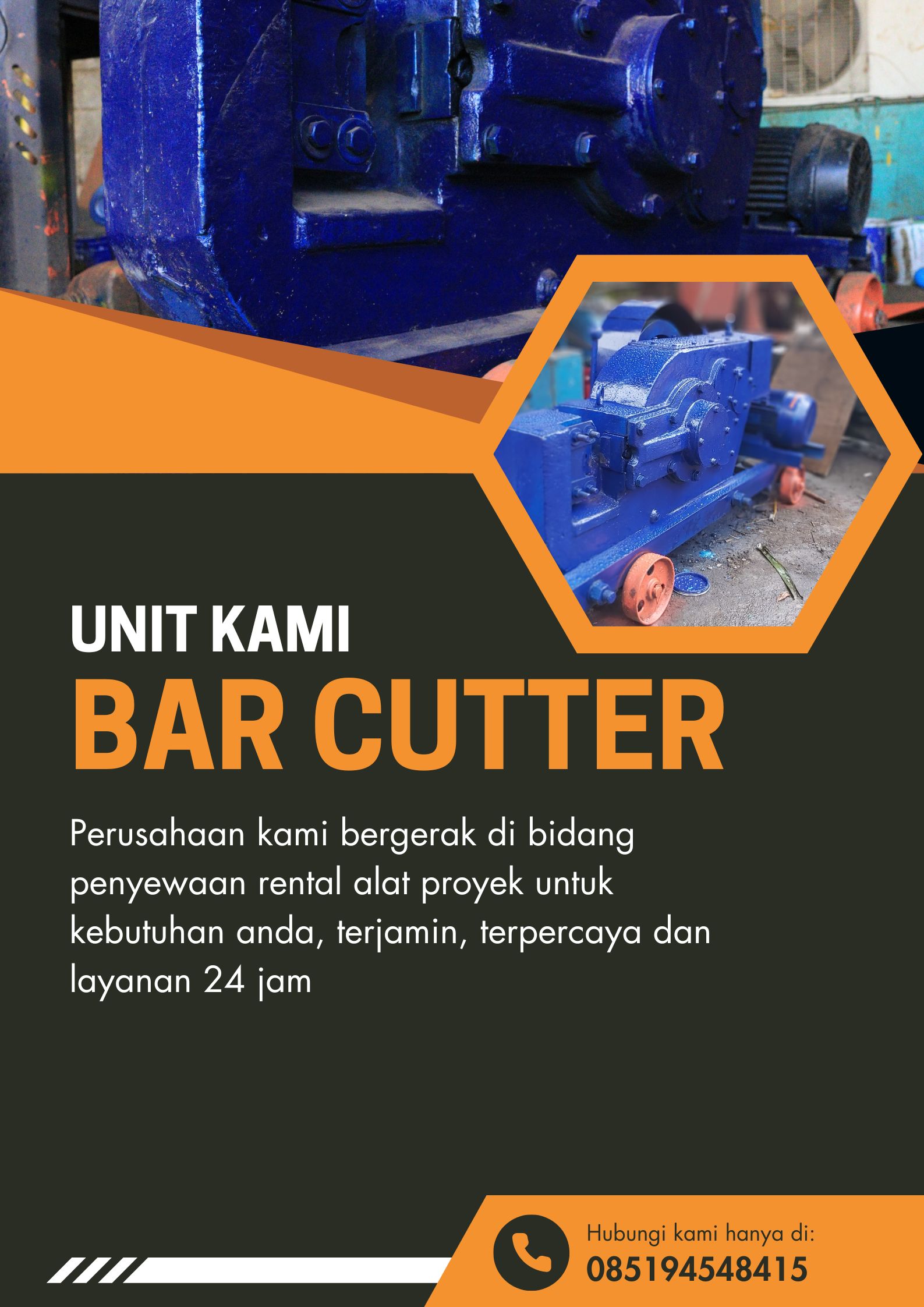 Sewa Bar Cutter Mataram