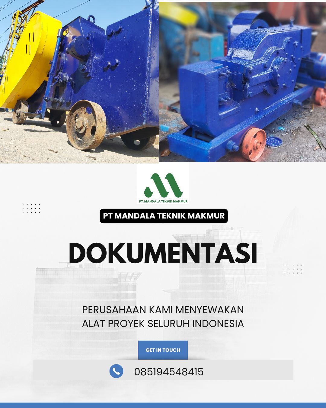 Sewa Alat Bar Cutter