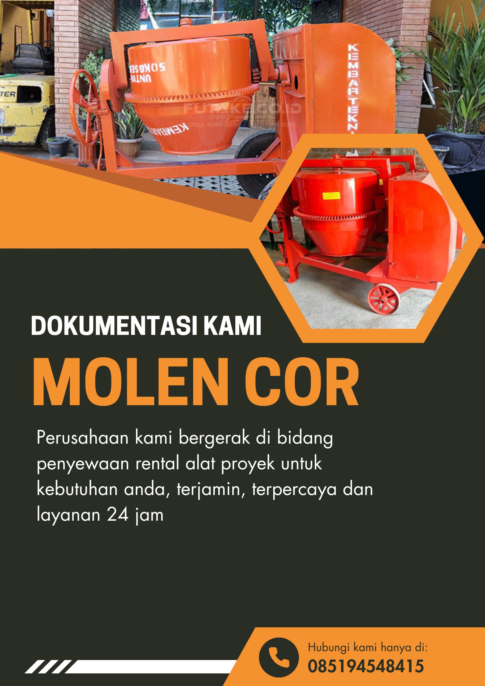 Sewa Alat Molen Electric Sarulla