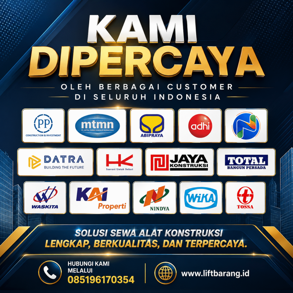 Sewa Lift Barang, Lift Barang