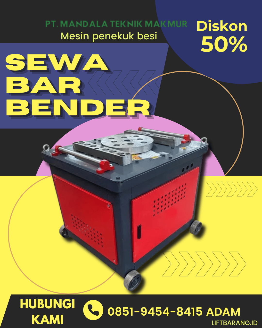 Sewa Bar bender Jakarta Selatan Terbaik 0851-9454-8415