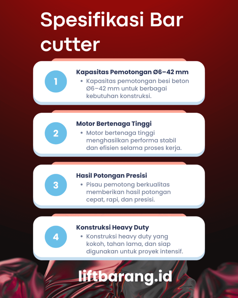 Sewa Bar cutter surabaya