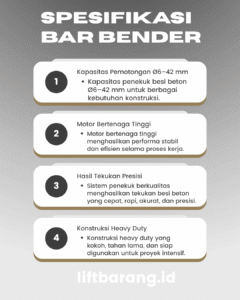 sewa bar bender