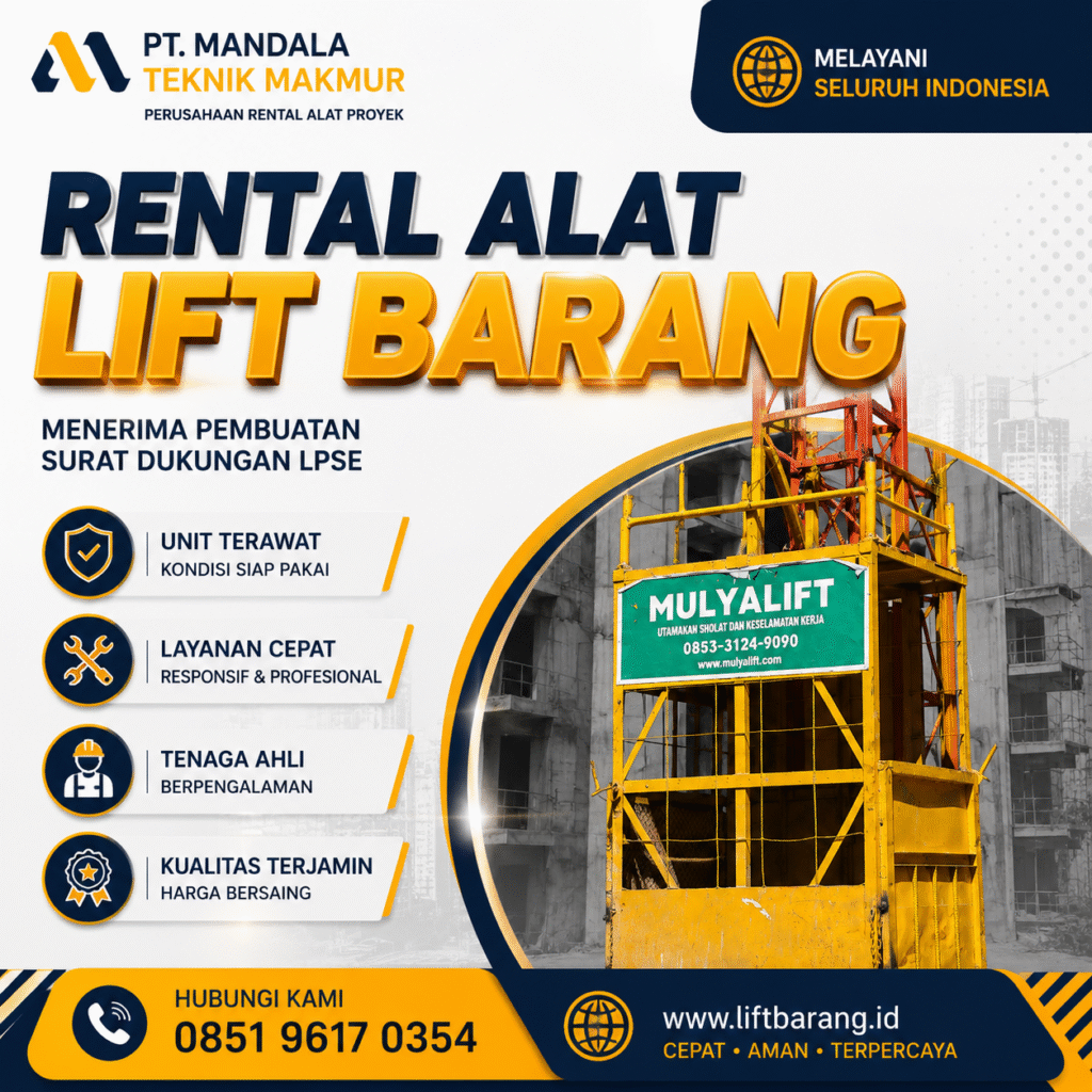 Sewa Lift Barang